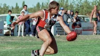 Tony Lockett  The Early Years  StKilda Highlights  19831987 [upl. by Arakawa80]