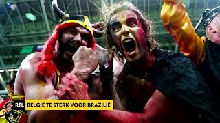 RTL Sport Update België te sterk voor Brazilië  RTL NIEUWS [upl. by Mialliw]