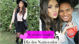 Maquiagem Cabelo e Look Dia dos Namorados [upl. by Notsuh182]