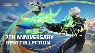 Unveiling 7th Anniversary Bundles and Collection  Free Fire MAX [upl. by Osnohpla642]