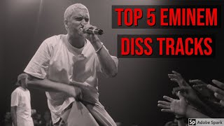 Top 5  Best Eminem Diss Tracks of All Time [upl. by Jonah280]