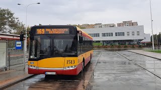 SPECJAL NA 400 SUBÓW MZA Warszawa  Solaris Urbino 12 III 1513 🚍169➡️Bródno  Podgrodzie OPIS [upl. by Aiki]