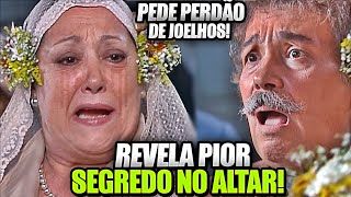 O CRAVO E A ROSA  Calisto DESMAIA antes do SIM após Mimosa REVELAR PIOR SEGREDO no altar [upl. by Ayat]