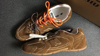 New Balance 530 SL Miu Miu Cinnamon Womens Review [upl. by Suiravat]