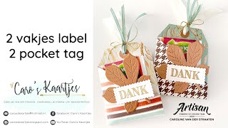 Thee labels  Tea pocket tag [upl. by Syverson]