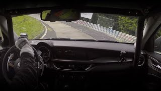 Alfa Romeo Stelvio Quadrifoglio  New Record at Nürburgring [upl. by Toscano]