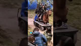 How We Filmed a Horse Ride with a 4Wheel Dummy Horse behindthescene film bts [upl. by Errehs]