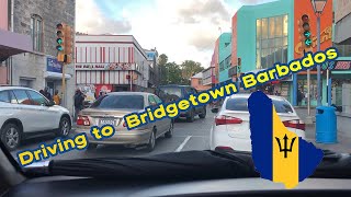 Driving to Bridgetown Barbados [upl. by Iloj]