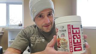 Review Perfect Sports Diesel New Zealand Whey Protein Pumpkin Spice Latte [upl. by Cummings636]