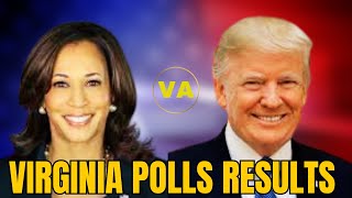 Virginia Poll Results  Kamala Harris vs Donald Trump  2024 Election Showdown [upl. by Ingunna587]