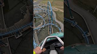 ABYSSUS Roller Coaster Front seat Energylandia POV 4k energylandia coaster rollercoaster [upl. by Ardnasela]