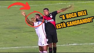 🚨 ESCUTE TODA a COMUNICAÇÃO do VAR em LANCE POLÊMICO FLAMENGO x ATLÉTICOGO [upl. by Neerahs]