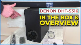 Denon DHT S316 Soundbar System B07KWL9DPB [upl. by Winters]