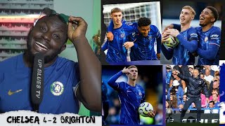 CHELSEA 42 BRIGHTON  20242025 PREMIER LEAGUE HIGHLIGHT  REVIEW MR PETERS [upl. by Ytrebil]