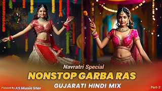 NonStop Timli Mix Garba Ras  Dandiya 2024 Gujarati Hindi Mix AS Music Star  Navratri Special Song [upl. by Neyr]