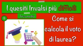 I quesiti invalsi più difficili 8  prova invalsi 20152016  calcolo letterale  matematica [upl. by Akerdal]