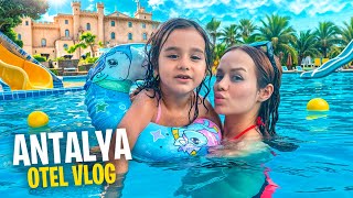 ANTALYA TATİL VLOG İLK GÜN  Gamze Karta Öykü Karta [upl. by Broeder611]