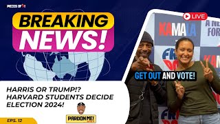 SMART COLLEGE students explain why KAMALA is the BEST Option TRUMP must GO  Politics with P Vlog [upl. by Yadsnil676]