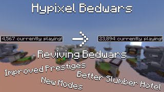 How to revive bedwars my ideas  Hypixel Bedwars [upl. by Nabal]