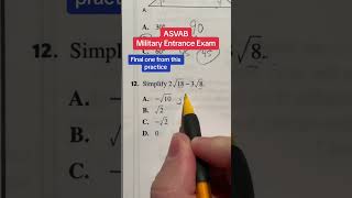 ASVAB Prep for the Math Knowledge 12 [upl. by Wivinia796]