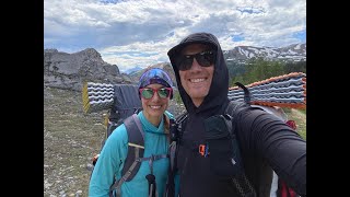 Backpacking Sawback Trail  Banff National Park [upl. by Lesirg431]