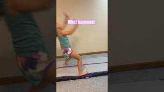 Roundoff back handspring fail [upl. by Milburt205]