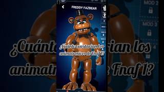 Fnaf ¿Cuánto cuestan los animatrónicos de Fnaf 1 fnaf fivenigthsatfreddys [upl. by Franza]