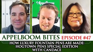 How Luxury Fountain Pens Are Made Hogtown Pens Special Edition with Candace  Appelboom Pennen [upl. by Waldack887]