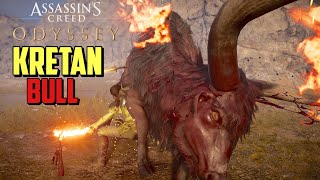 How to Defeat the Kretan Bull in Assassin’s Creed Odyssey [upl. by Leigh745]