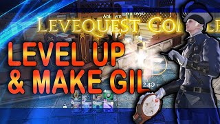 How to Make Gil and Level Up Quickly with Crafter Levequests in FFXIV [upl. by Vesta]