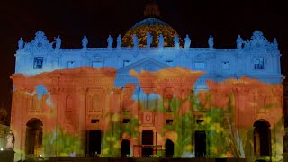 Pollination Films Illuminate the Vatican 🌸✨  Fantastic Fungi  Louie Schwartzberg 🌎🙏 [upl. by Cherish]