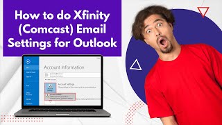 How to do Xfinity Comcast Email Settings for Outlook  Help Email Tales [upl. by Agemo]