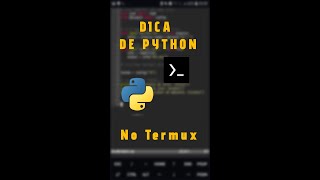 DICA DE PYTHON NO TERMUX esconder apikey e login [upl. by Notsa32]