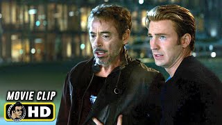 AVENGERS ENDGAME 2019 quotI Lost The Kidquot Tony Mourns SpiderMan HD IMAX Clip [upl. by Parlin380]