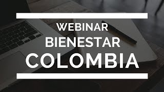 Webinar Turismo de bienestar en Colombia [upl. by Sim]