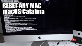 How to Erase amp Reset any Mac to Factory Settings ║ macOS Catalina [upl. by Torto]