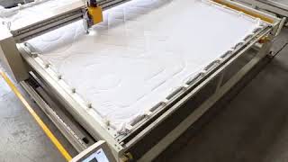 Richpeace single head comforters quilting machine [upl. by Orlanta563]