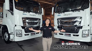 Isuzu Trucks ESeries Models Walkthrough  Motor Minutes [upl. by Olnek]