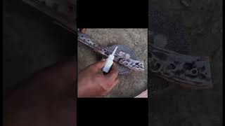 Sword Making  blacksmith shorts forging ajoykumarsarma knivesmaker kitchenknife [upl. by Eiger]