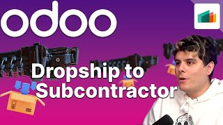 Dropship to Subcontractor  Odoo MRP [upl. by Eric]