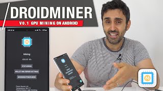 How to Mine Crypto FASTER on Android with GPU  DroidMiner Full Guide 2022 [upl. by Hollah]