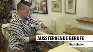 Aussterbende Berufe Buchbinder  RON TV [upl. by Sitra]