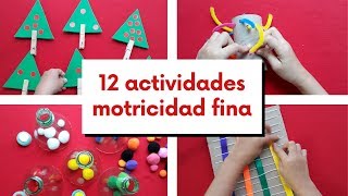 12 Actividades de MOTRICIDAD FINA [upl. by Irb]