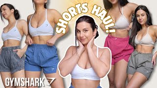 SUMMER SHORTS EVERY GYMSHARK GAL NEEDS NEW GYMSHARK TRY ON HAUL REVIEW [upl. by Neurath892]