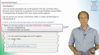 Wiskunde  kansrekeningherhaling numerus fixus deel 2  WiskundeAcademie [upl. by Leelahk692]