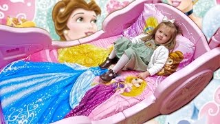 DISNEY PRINCESS TODDLER BED [upl. by Ecerahc576]