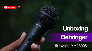 Behringer Ultra voice  XM1800s  Microphone Unboxing  Raja Pratap Nethakani  Parchuru [upl. by Baecher235]