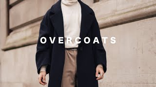 5 WAYS TO STYLE OVERCOATS [upl. by Yhtorod648]