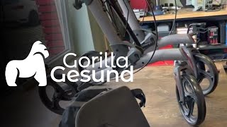 Rehaforum Rollator Actimo Premium mit Tasche  Gorilla Gesund [upl. by Harrat]