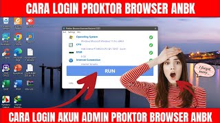 BIOANBK SD 2023  CARA LOGIN PROKTOR BROWSER ADMIN [upl. by Dnalel548]